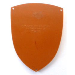 WW2 Italian Fascist MVSN “Zona” Bakelite Shield
