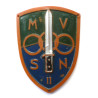 WW2 Italian Fascist MVSN “Zona” Bakelite Shield