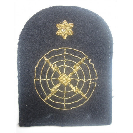 Early Royal Navy Radar Able Rate Bullion Cloth Badge