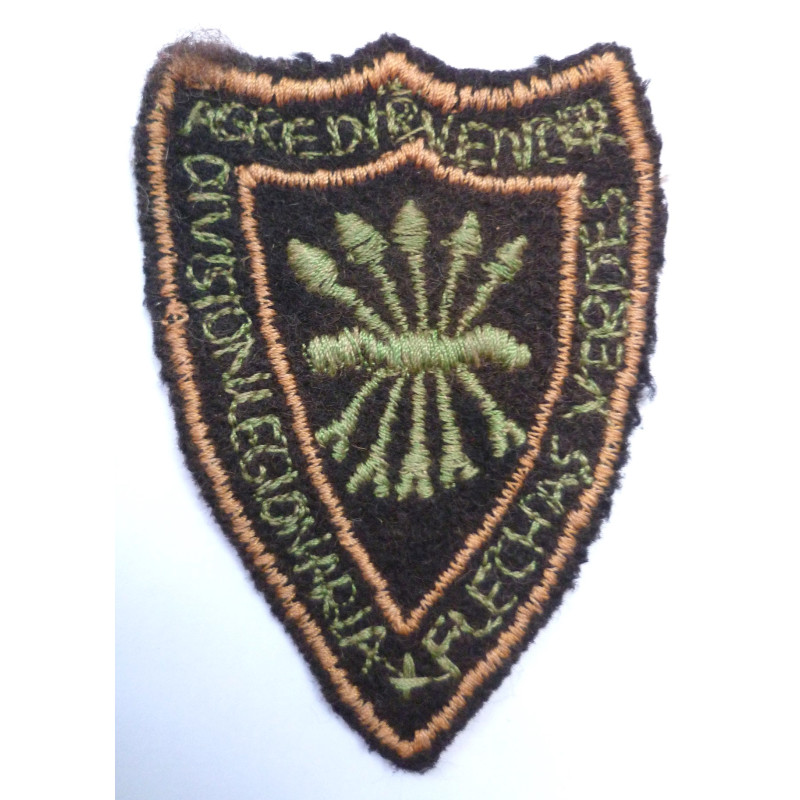Spanish Civil War Green Arrow Badge - Spain