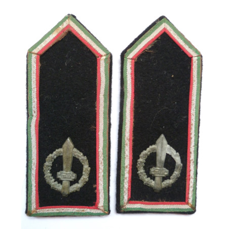 Italian RSI (Repubblica Sociale Italiana) Collar Tabs