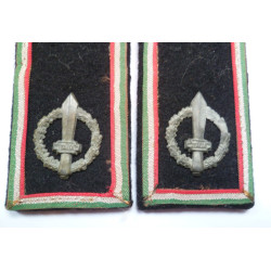 Italian RSI (Repubblica Sociale Italiana) Collar Tabs