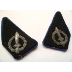 Pair Italian RSI (Repubblica Sociale Italiana) Collar Tabs