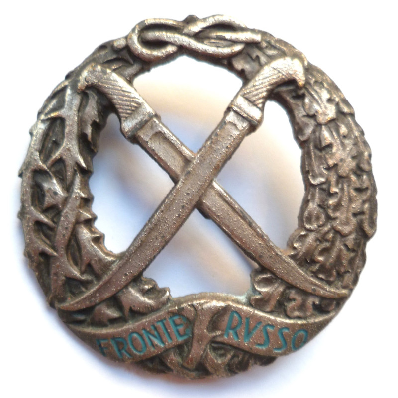 Italian Russian front honour badge "Fronte Russo" by Lorioli