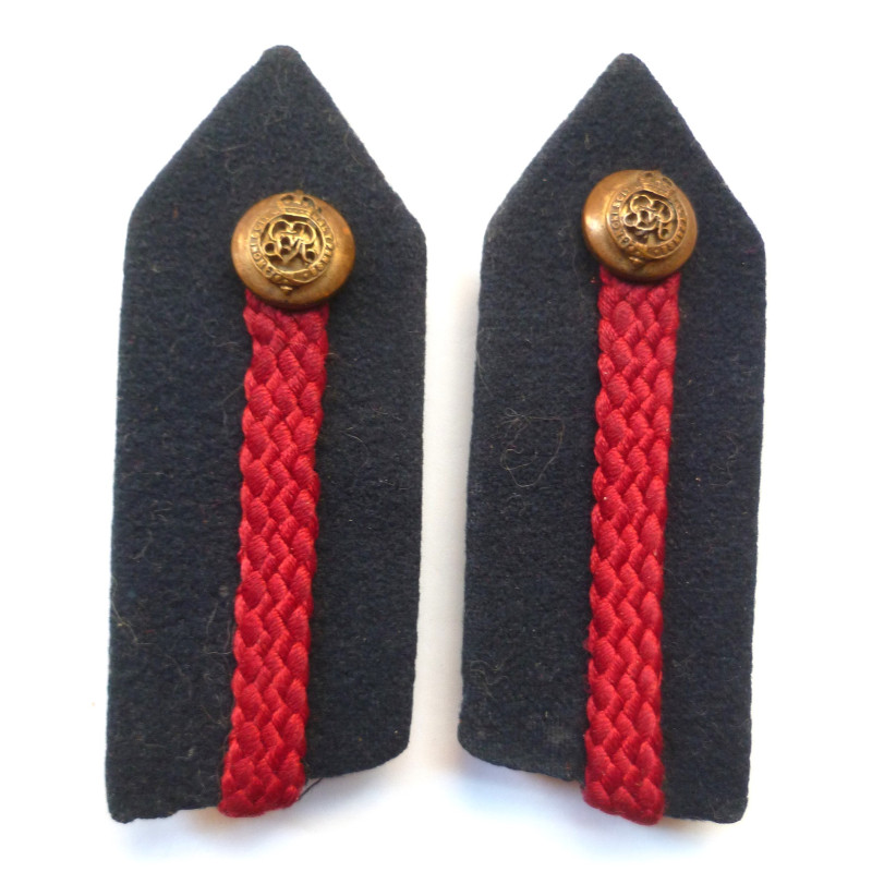Officers Gorget Tabs Brigadier General, Engineers George V