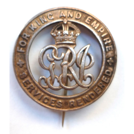 Silver War Badge (SWB) Sapper to Albert E. Bodman, Royal Engineers