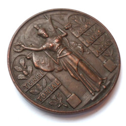 Territorial Army Rifle Association Bronze Medallion - London Scottish Regiment
