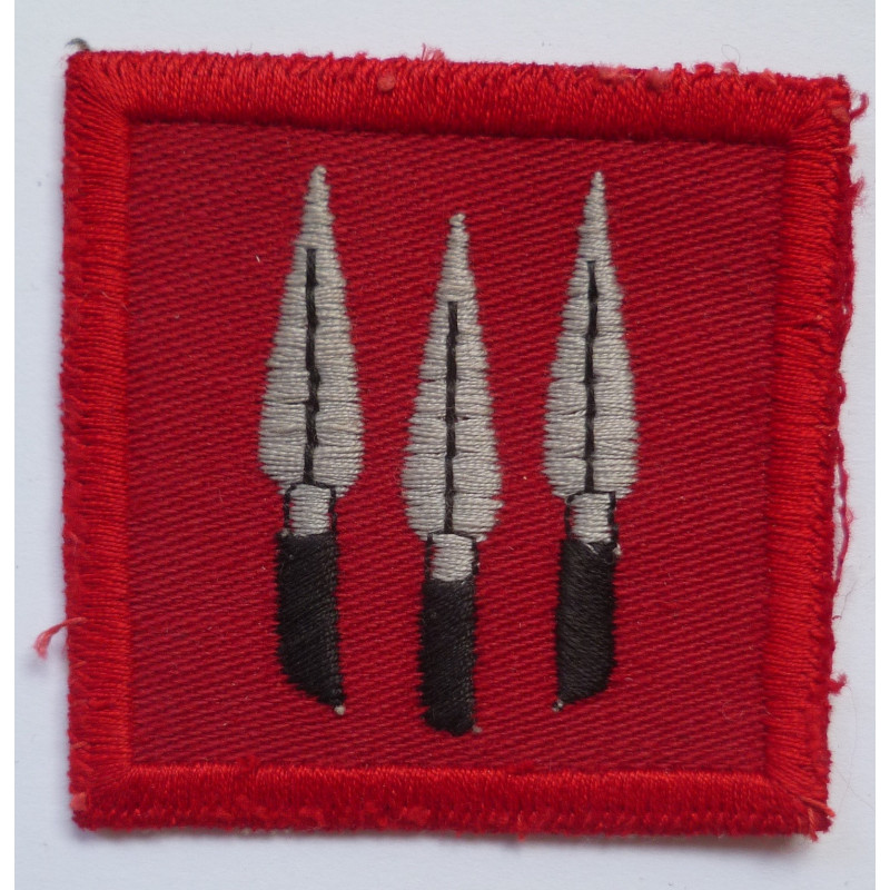 H.Q. Central African Command Woven Cloth Formation Sign