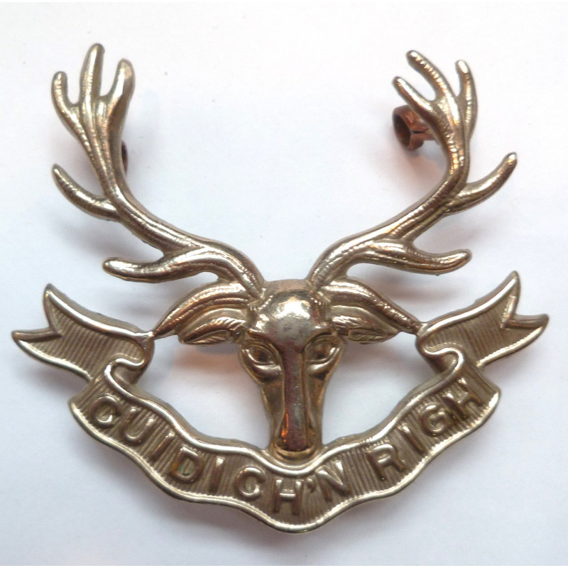 Seaforth Highlanders Glengarry/Cap Badge - British Army