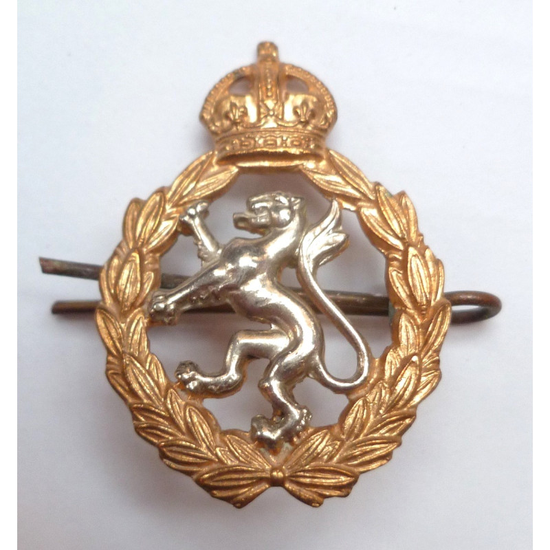 Women's Royal Army Corps Officer's Cap Badge