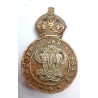 7th Queen's Own Hussars Cap Badge - Kings's Crown British Army