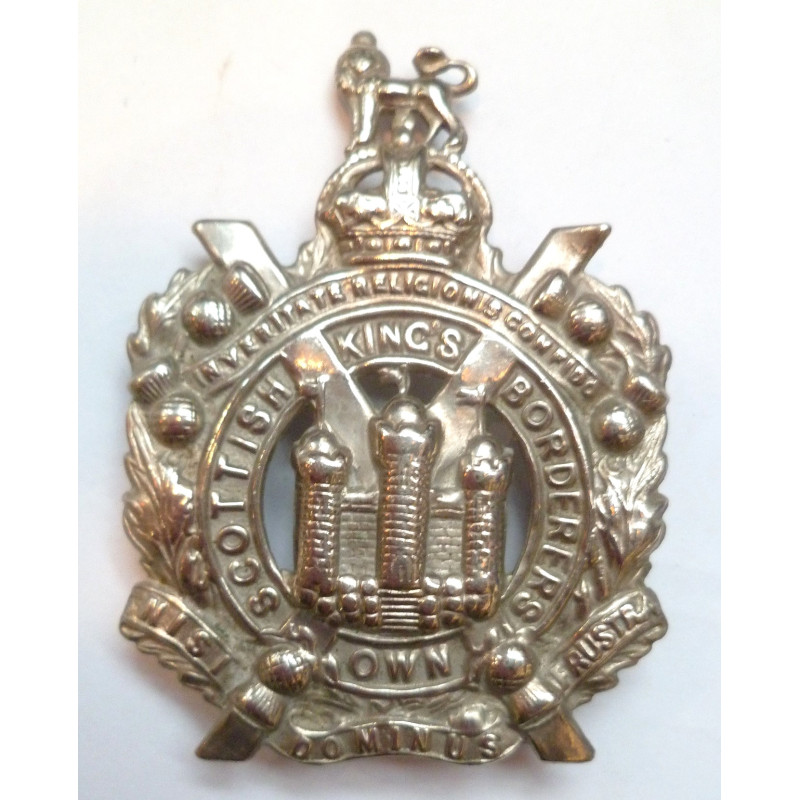WW1 Kings Own Scottish Borderers Regiment KOSB (King's) Cap Badge