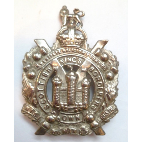 WW1 Kings Own Scottish Borderers Regiment KOSB (King's) Cap Badge