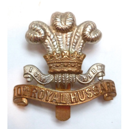 10th Royal Hussars Cap Badge - British Army 10th Royal Hussars Cap Badge - British Army