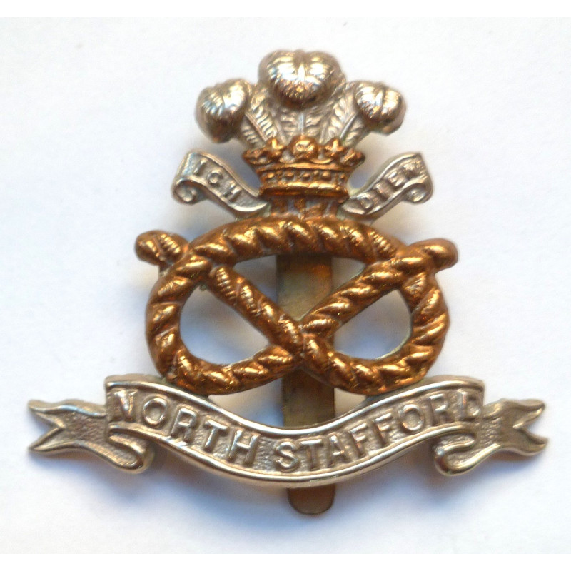 North Staffordshire Regiment Cap Badge - British Army
