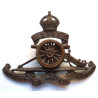 Royal Artillery Officers Bronze Cap Badge - British Army