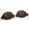 Pair WW1 Australia Collar Titles - Commonwealth