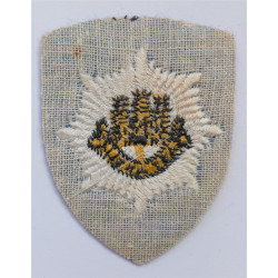 East Anglian Infantry Brigade (TA) Embroidered Formation Arm Badge British WWII