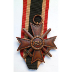 WW2 German War Merit Cross With Swords and Packet of Issue