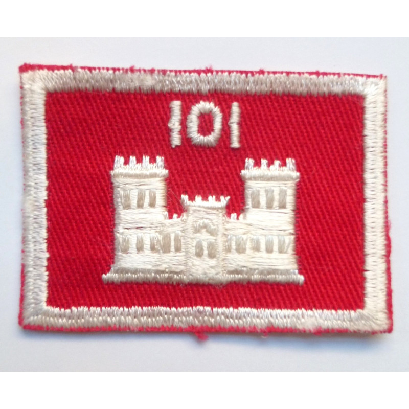 US Army 101st Engineering Battalion Cloth Patch/Insignia