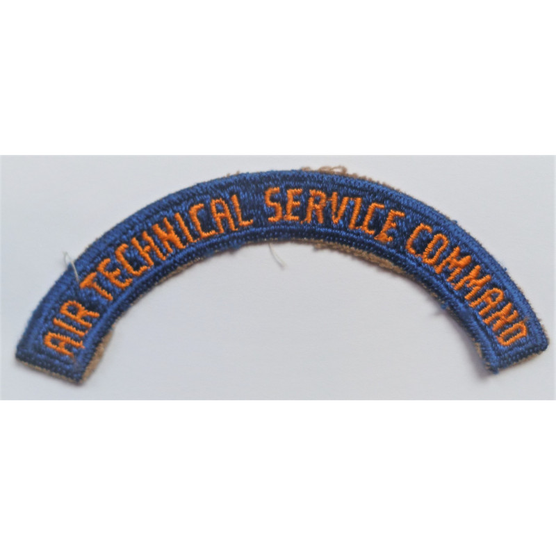 WW2 USAAF Air Technical Service Command Tab/Title