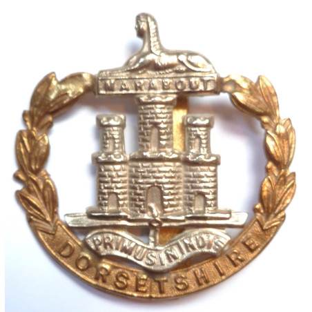 Dorsetshire Regiment Cap Badge - British Army Dorsetshire Regiment Cap Badge - British Army