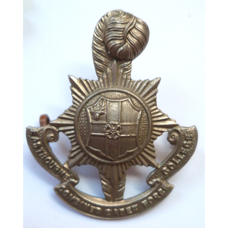Eastbourne College Combined Cadet Force Cap badge - British Army