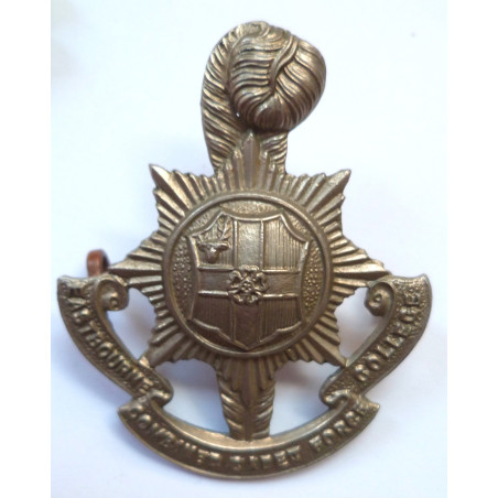 Eastbourne College Combined Cadet Force Cap badge - British Army Eastbourne College Combined Cadet Force Cap badge - British Army