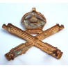 WW1 Machine Gun Corps Regiment Cap badge MGC - British Army