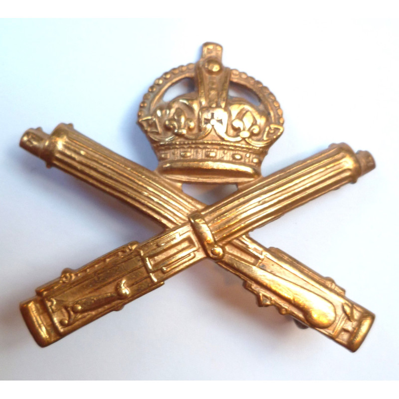 WW1 Machine Gun Corps Regiment Cap badge MGC - British Army