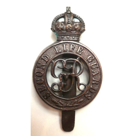 WW1 The 2nd (Second) Life Guards Regiment Cap Badge - British Army Insignia
