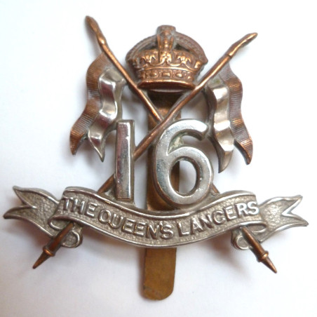 16th The Queen's Lancers Cap Badge - British Army Insignia 16th The Queen's Lancers Cap Badge - British Army Insignia