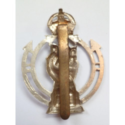 WW2 Royal Armoured Corps Cap Badge RAC - British Army Insignia