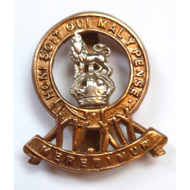 15th/19th Hussars Cap Badge - British Army Insignia