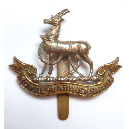 Royal Warwickshire Regiment Cap Badge - British Army Insignia Royal Warwickshire Regiment Cap Badge - British Army Insignia