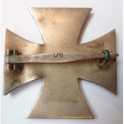 WW2 German Iron Cross 1st Class Maker L/13