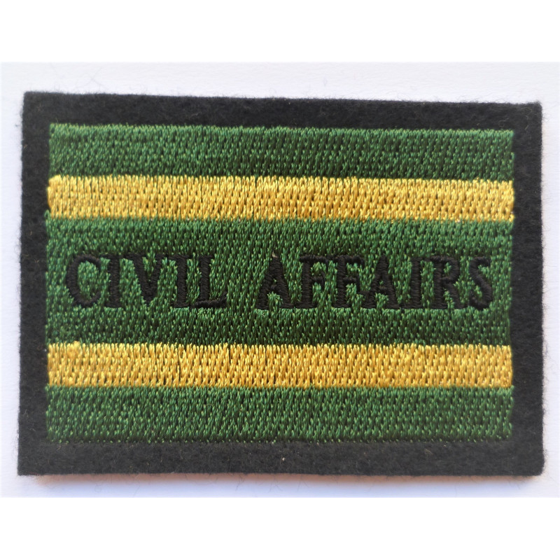 Civil Affairs Group Formation Arm Badge Insignia