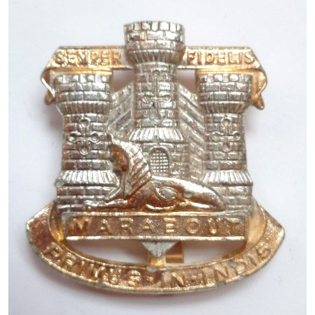 Devonshire & Dorset Regiment Staybrite Cap Badge Devonshire & Dorset Regiment Staybrite Cap Badge