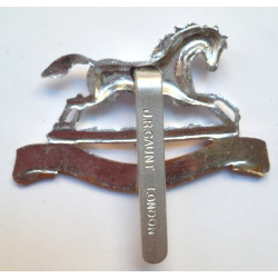 The Queen's Own Hussars Staybrite Cap Badge - British Army Insignia