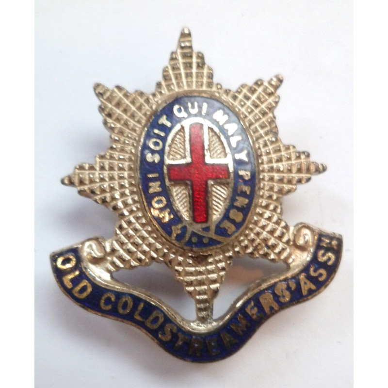 Old Coldstreamer's Association Lapel Badge- Coldstream Guards British Army Insignia