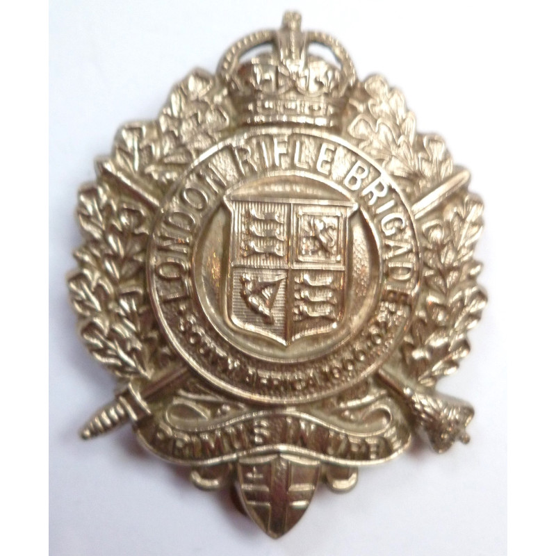 WW2 London Rifle Brigade Cap Badge - British Army Insignia