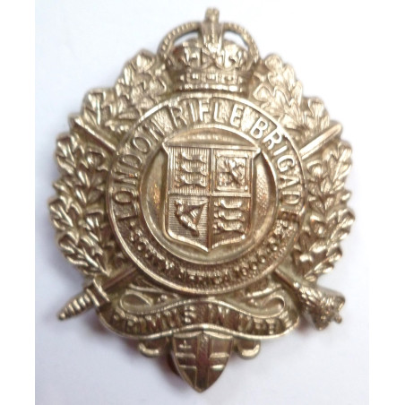 WW2 London Rifle Brigade Cap Badge - British Army Insignia