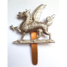 WW1 1st Monmouthshire Regiment Cap Badge - British Army Insignia