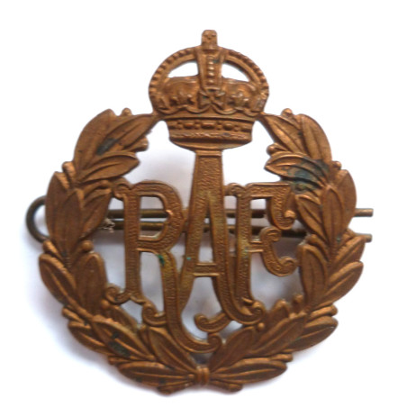 WW2 Royal Air Force RAF Cap Badge British
