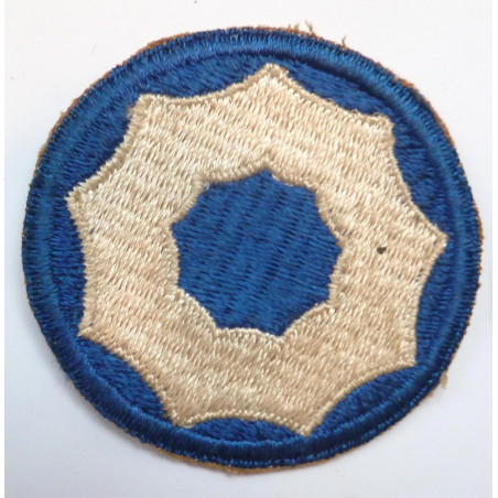 US Army 9th Service Command Patch Cloth Patch/Insignia