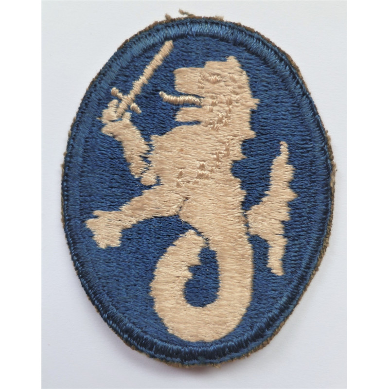 WW2 US Army Philippine Department Cloth Insignia Badge