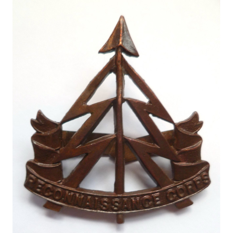 Reconnaissance Corps Bronze Officers Cap Badge Service Dress