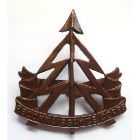 Reconnaissance Corps Bronze Officers Cap Badge Service Dress