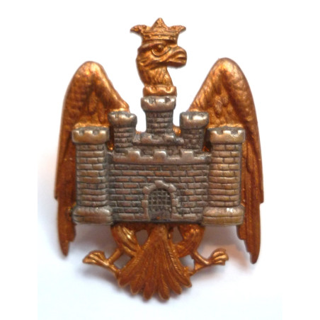 Bedfordshire Yeomanry Officers Gilt Collar Badge - British Army Bedfordshire Yeomanry Officers Gilt Collar Badge - British Army