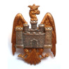Bedfordshire Yeomanry Officers Gilt Collar Badge - British Army